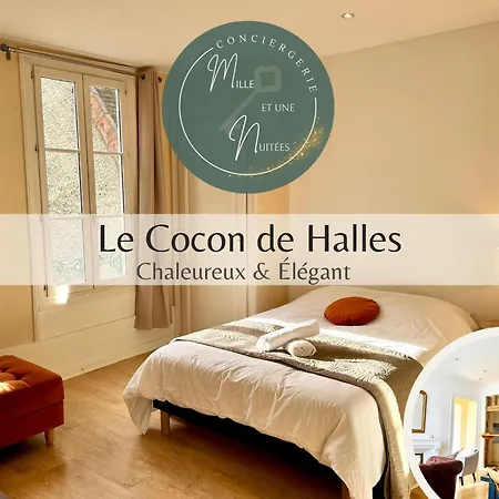 Le Cocon Des Halles - - Wifi & Lave Linge *